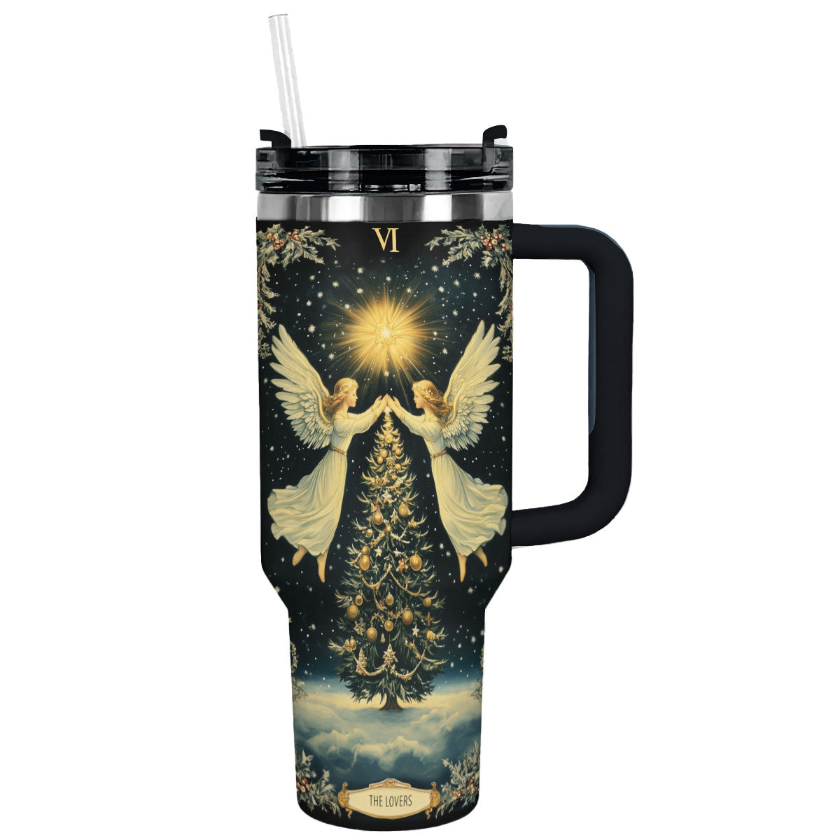 Shineful Tumbler The Lovers Tarot Christmas