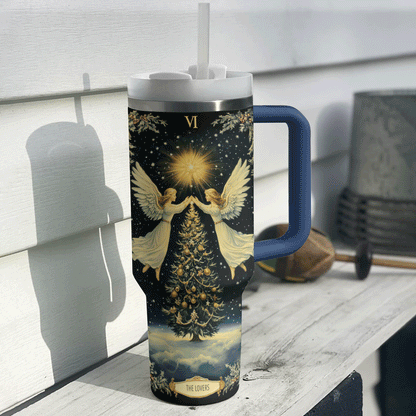 Shineful Tumbler The Lovers Tarot Christmas