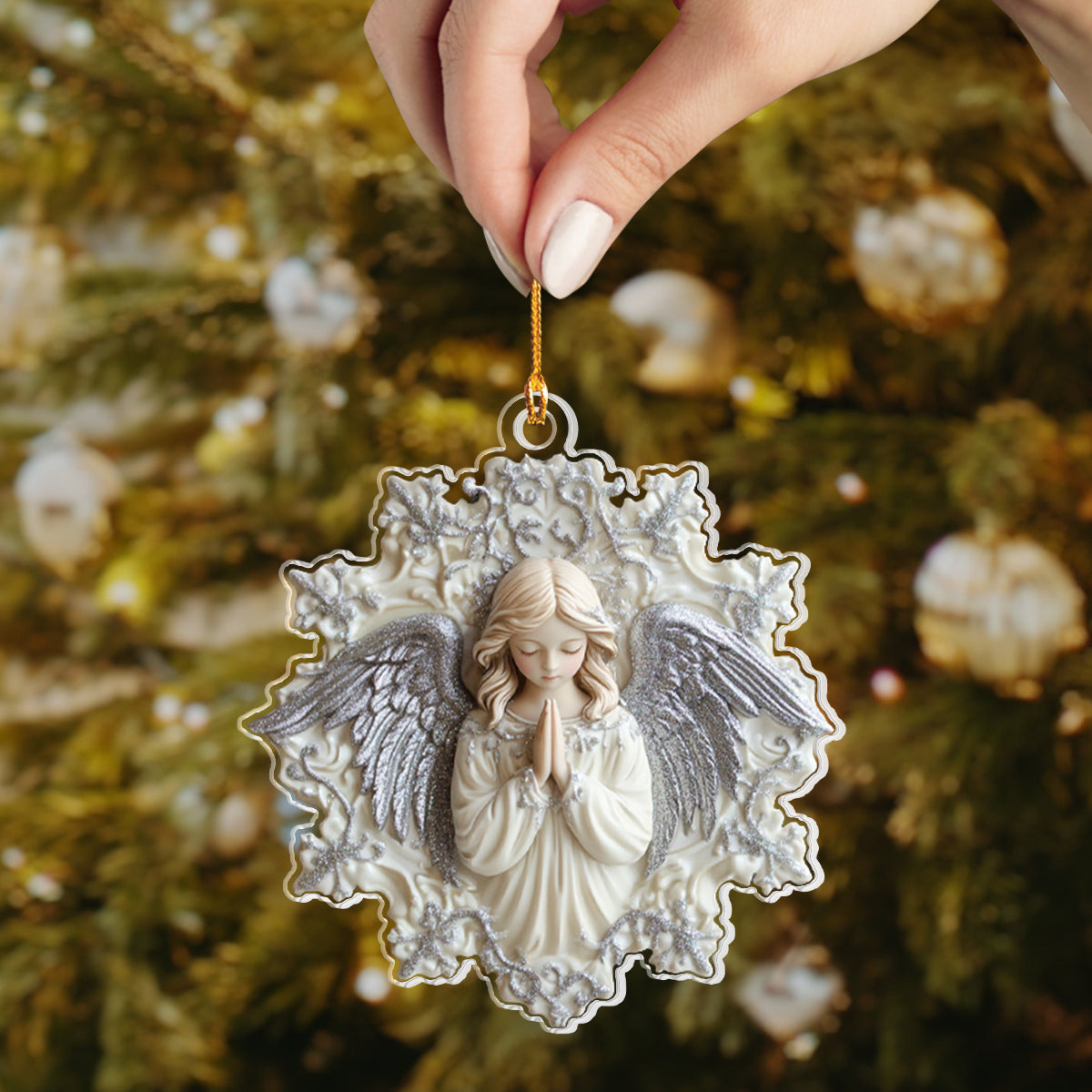 Shineful 2D Acrylic Ornament - Heavenly Angel