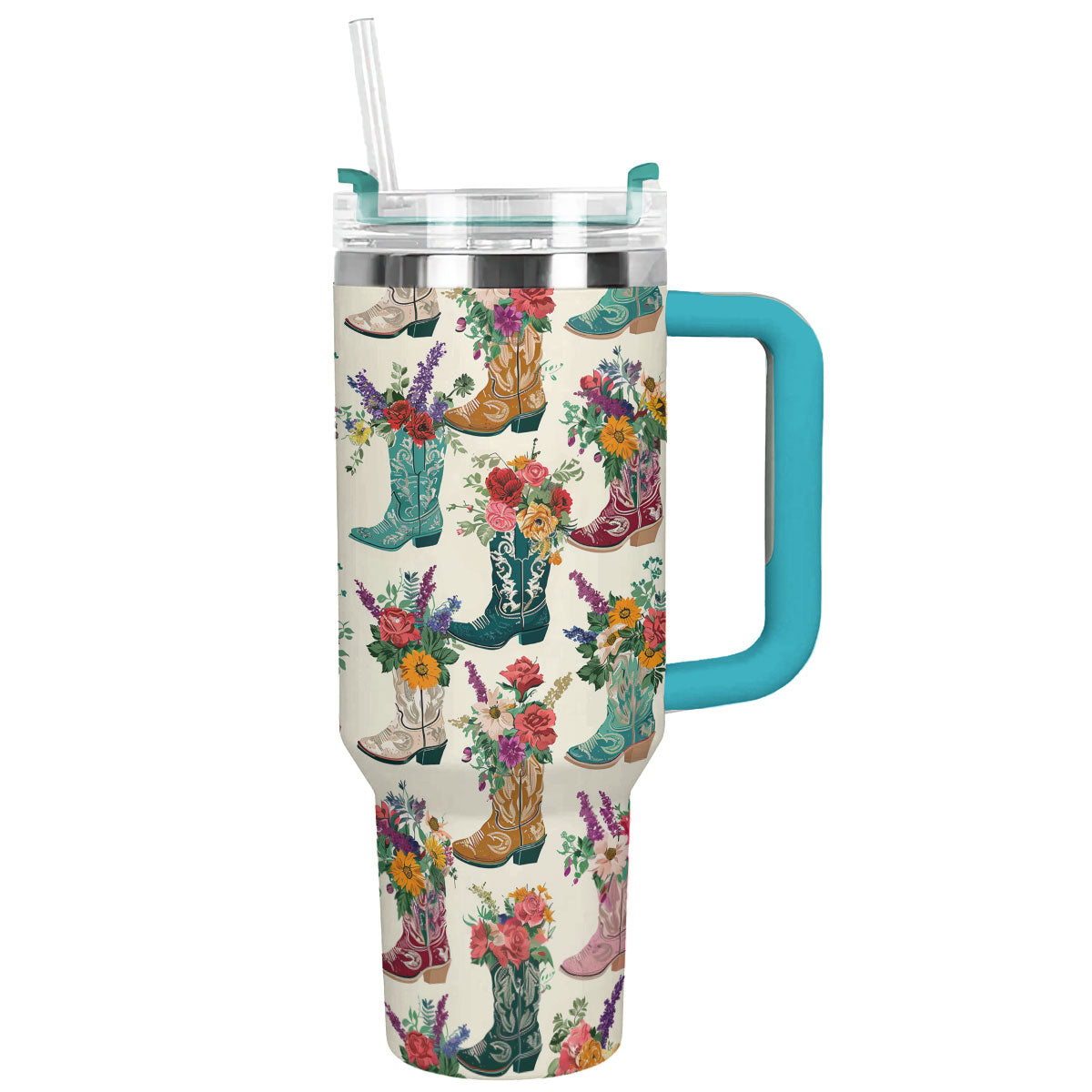 Bottes à fleurs sauvages Shineful Tumbler