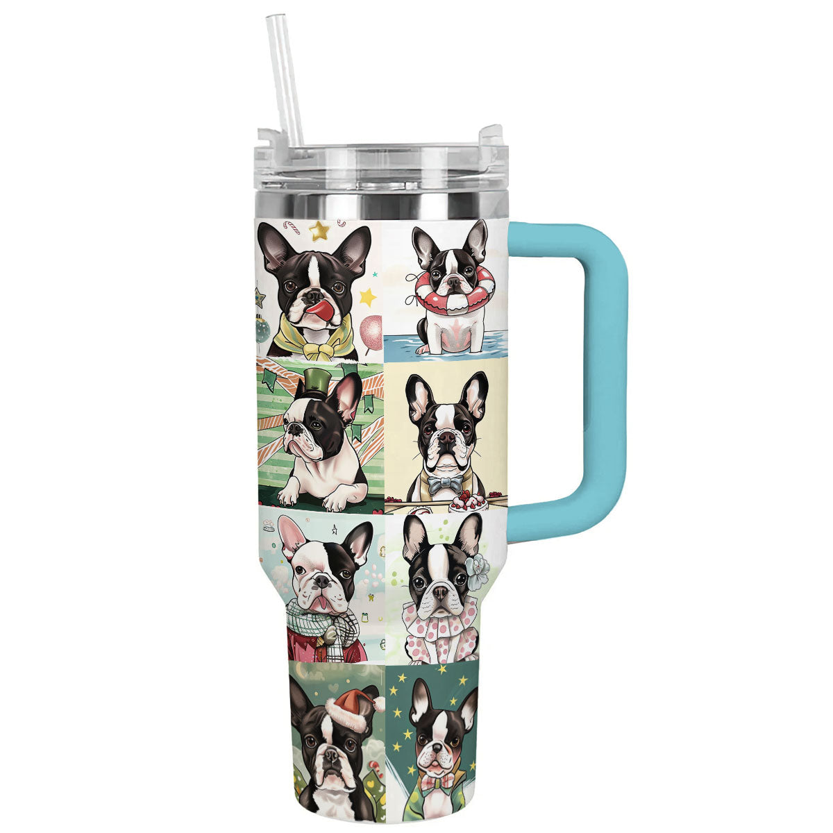 Shineful Tumbler Lovely Cute Boston Terrier