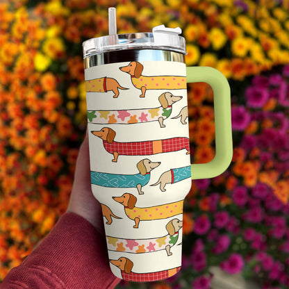 Shineful Tumbler Dachshund Sausage Sips