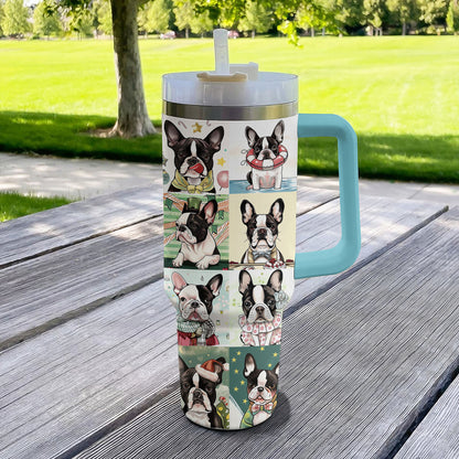 Shineful Tumbler Lovely Cute Boston Terrier