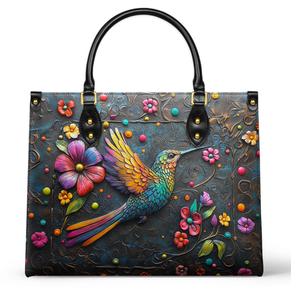 Sac en cuir brillant Colibri Magnifique