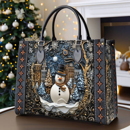 Shineful Leather Bag Frosty Night Cheer