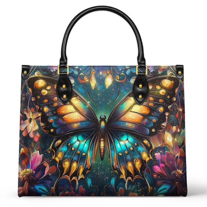 Shineful Leather Bag Butterfly Twilight Glow