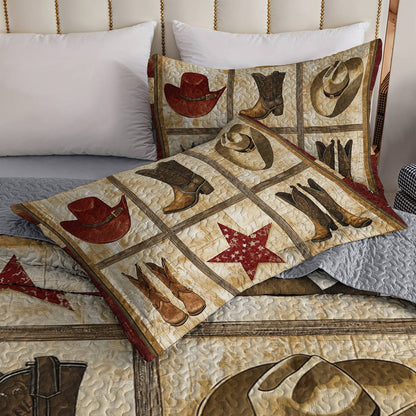 Shineful All Season Quilt 3-Piece Set - Cowboy's Gear