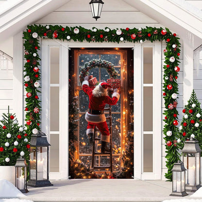 Shineful Door Cover Sweet Christmas