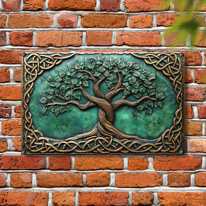 Shineful 2D Metal Sign Roots of Strength