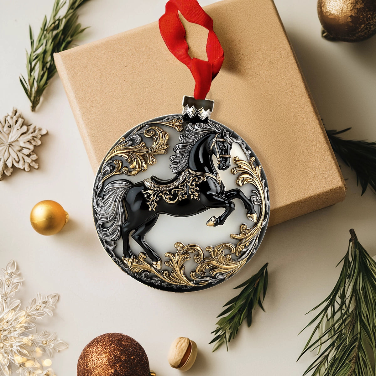 Shineful 2D Acrylic Ornament - Horse Regal Steed