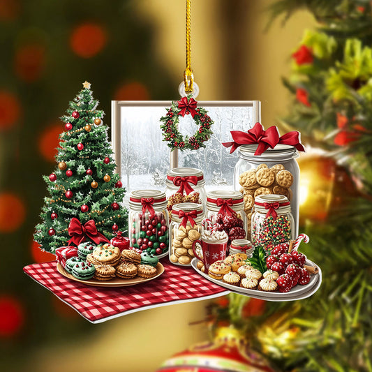 Shineful 2D Acrylic Ornament Holiday Cookie Haven