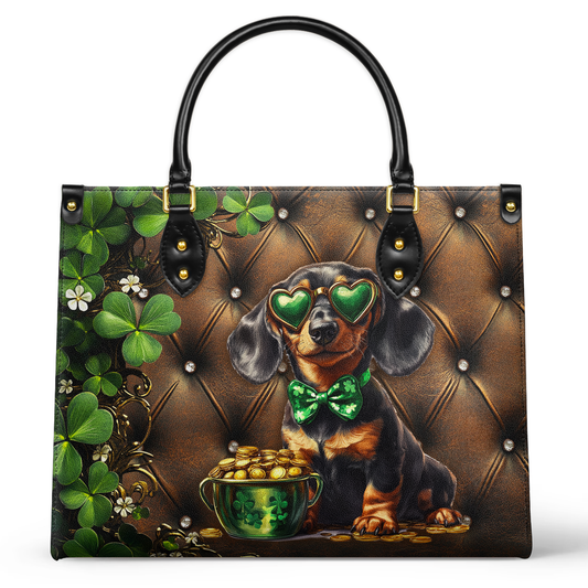 Shineful Leather Bag Lucky Paws