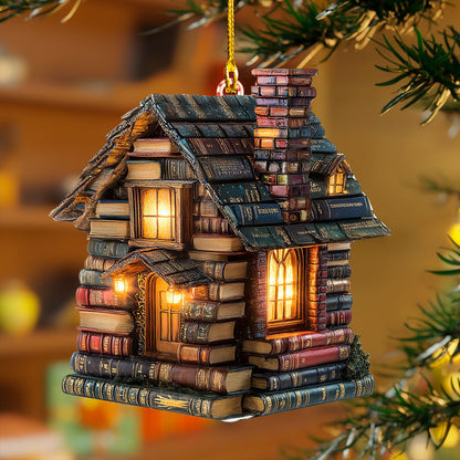 Shineful 2D Acrylic Ornament - Mystic Library Guardian