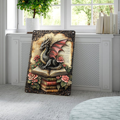 Shineful 2D Metal Sign Dragon's Tale