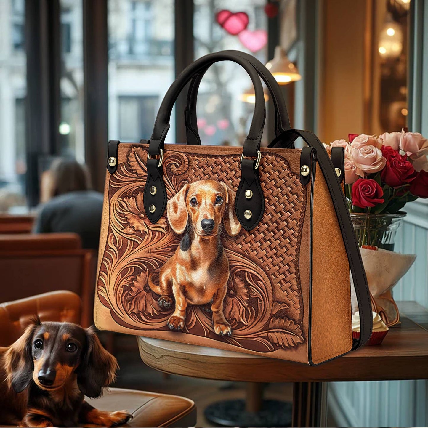 Shineful Leather Bag Dapper Doxie