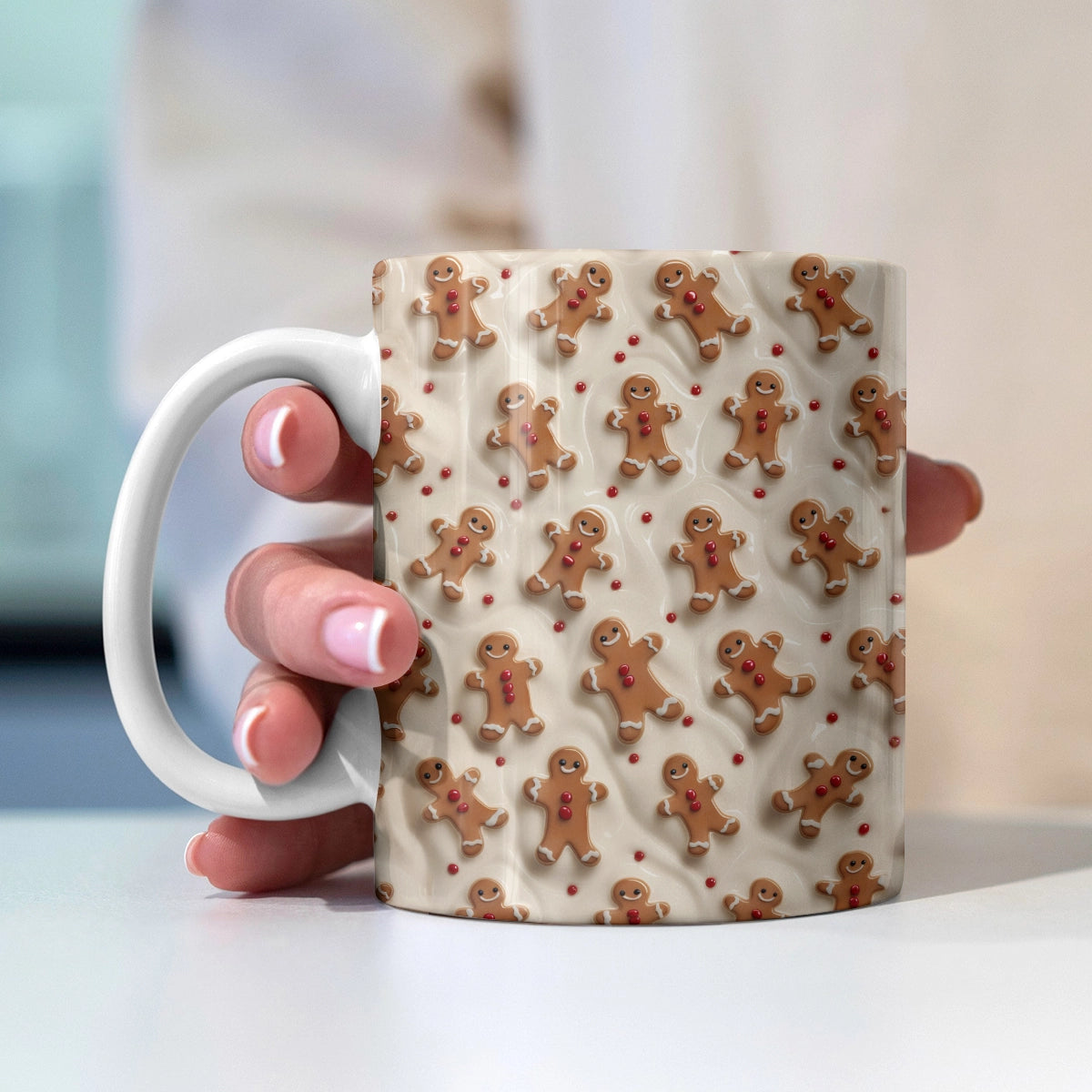 Shineful Ceramic Mug Gingerbread Joy