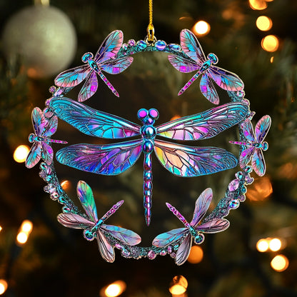 Shineful 2D Acrylic Ornament Celestial Dragonfly Harmony