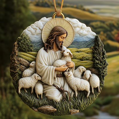 Shineful 2D Acrylic Ornament - The Good Shepherd