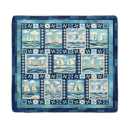 Shineful All Season Quilt 3-Piece Set - Sailor’s Dream