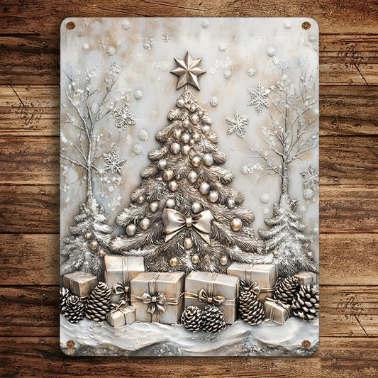 Shineful 2D Metal Sign Festive Frost