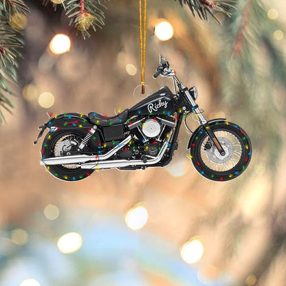 Shineful 2D Acrylic Ornament - Personalized Biker Spirit Collection