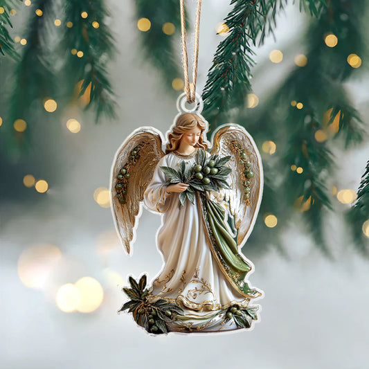 Shineful 2D Acrylic Ornament - Guardian Angel