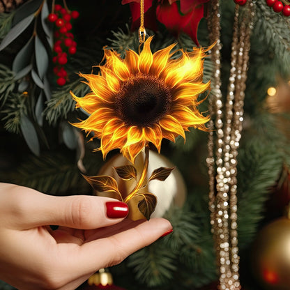 Shineful Acrylic Ornament Sunflower Lighted Spirit