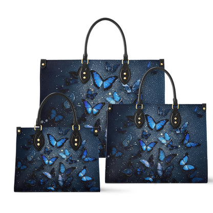 Sac en cuir brillant Dreamy Butterfly