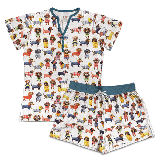 Shineful Pajama Shorts Dachshund Amazing Stylish