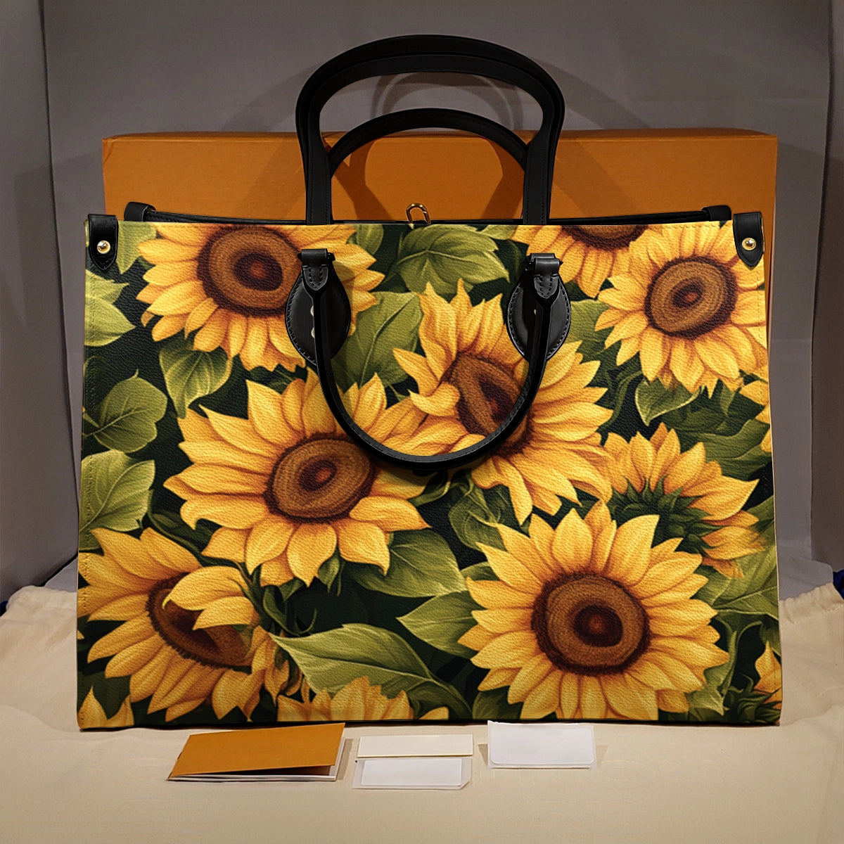 Shineful Leather Bag Sunflower Slumber