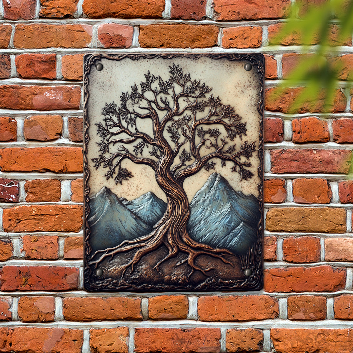 Shineful 2D Metal Sign Spirit Tree of Life