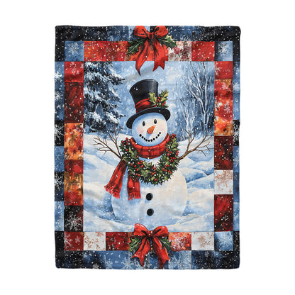 Shineful Fleece Blanket Snowy Smile