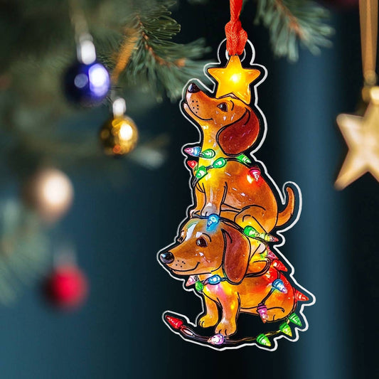 Shineful 2D Acrylic Ornament Paw-sitive Cheer