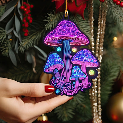 Shineful 2D Acrylic Ornament - Mystical Mushroom