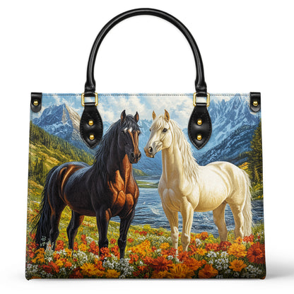 Shineful Leather Bag Majestic Meadow Bond