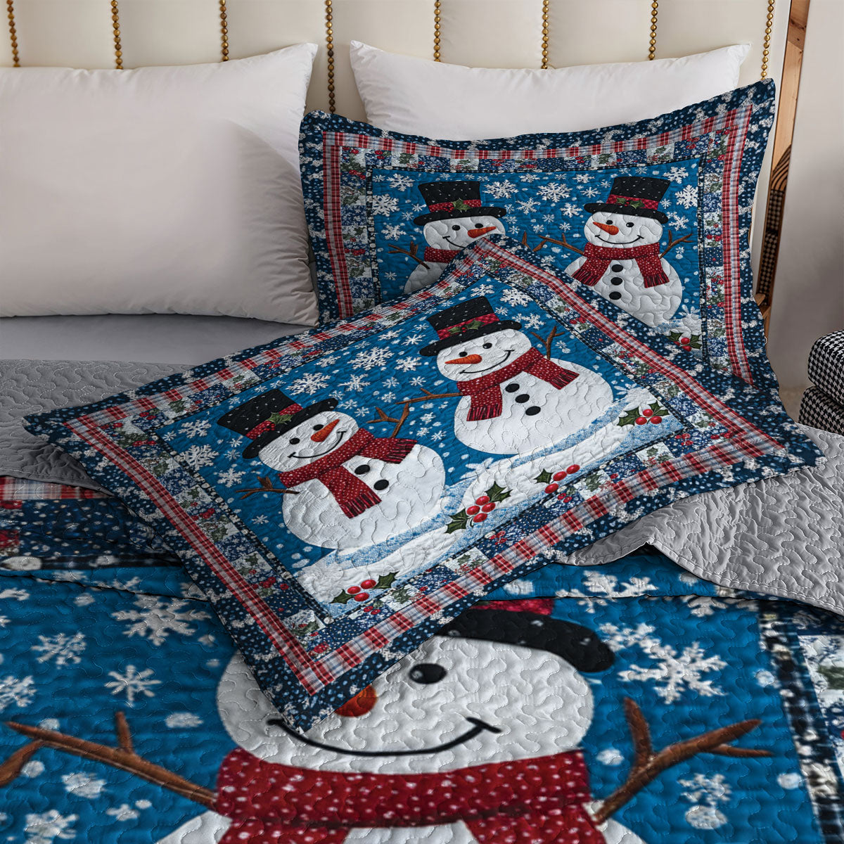 Shineful All Season Quilt 3-teiliges Set Joyful Tidings 