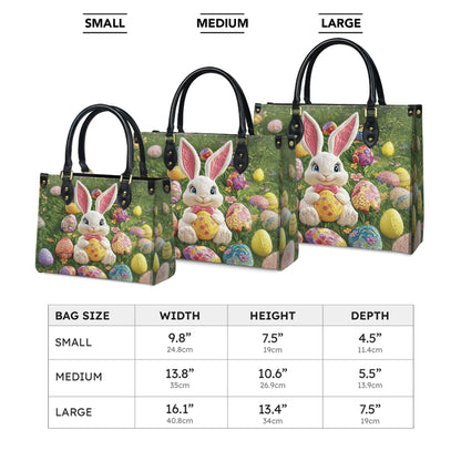 Shineful Leather Bag Easter Bunny