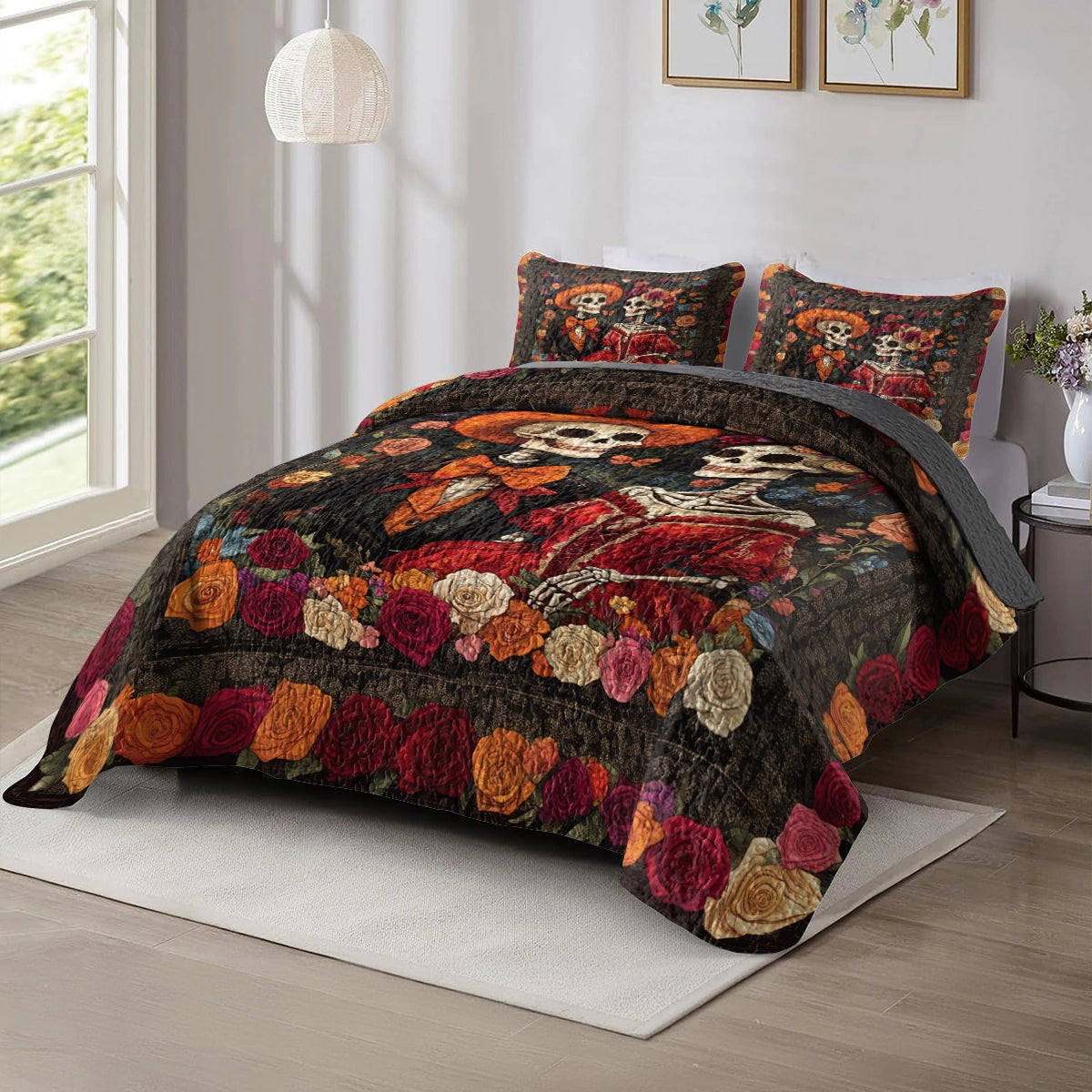 Shineful All Season Quilt 3-Piece Set - Timeless Romance