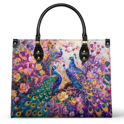 Shineful Leather Bag Majestic Peacock