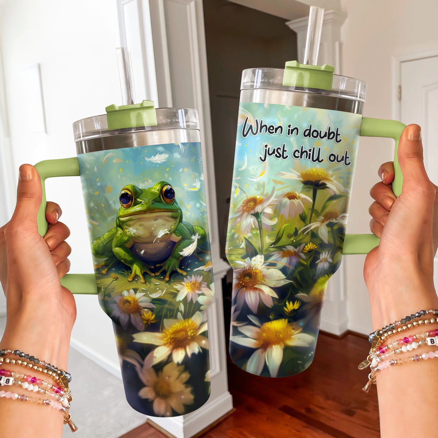 Shineful Tumbler Chill Out Frog