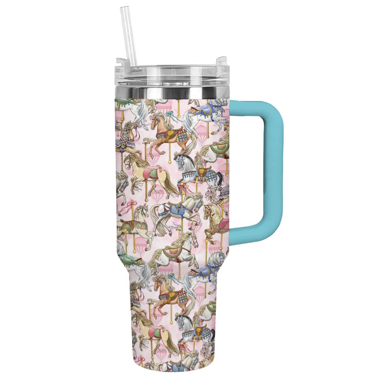 Shineful Tumbler Carousel Elegance