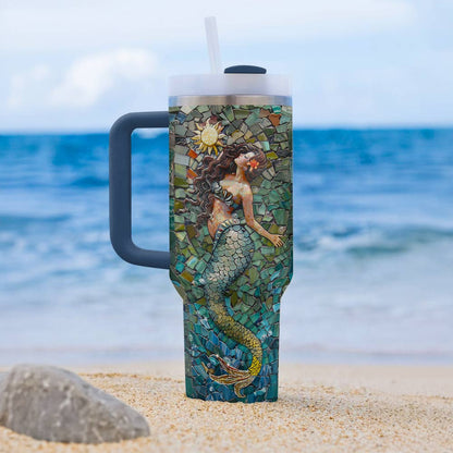 Shineful Tumbler Mermaid Mosaic