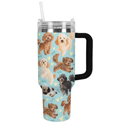 Shineful Tumbler Poodles Cute