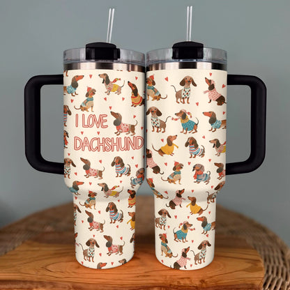 Shineful Tumbler Adorable Dachshund