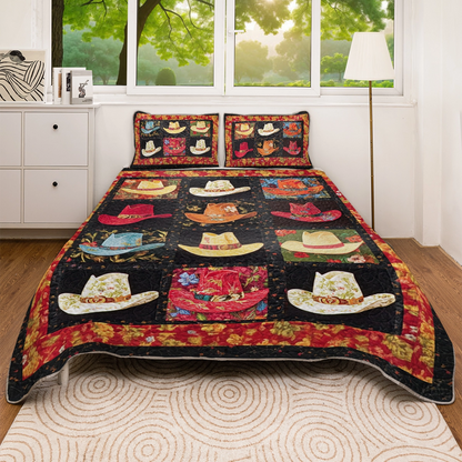 Shineful All Season Quilt 3-Piece Set Cowboy Dreams