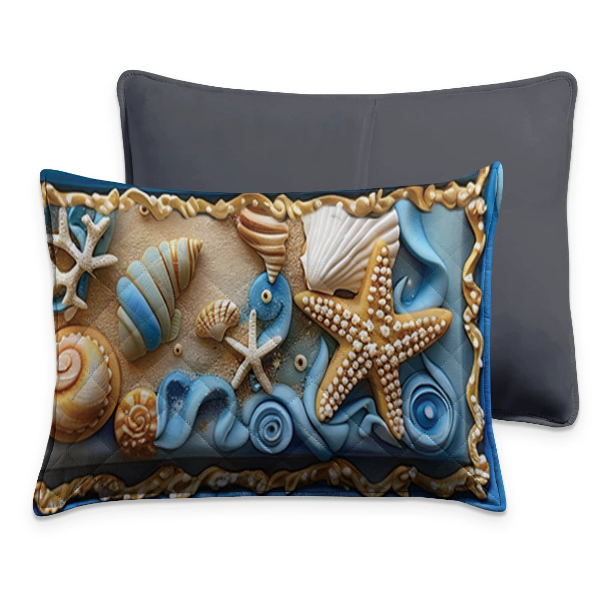 Shineful All Season Quilt 3-Piece Set Seashore Splendor