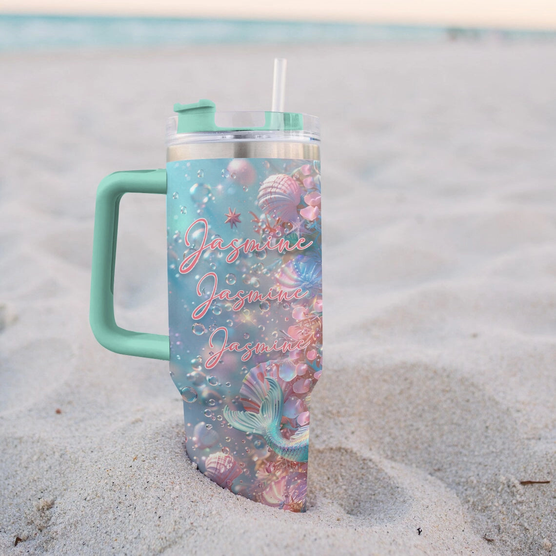 Shineful Tumbler Personalized Sea Whisper