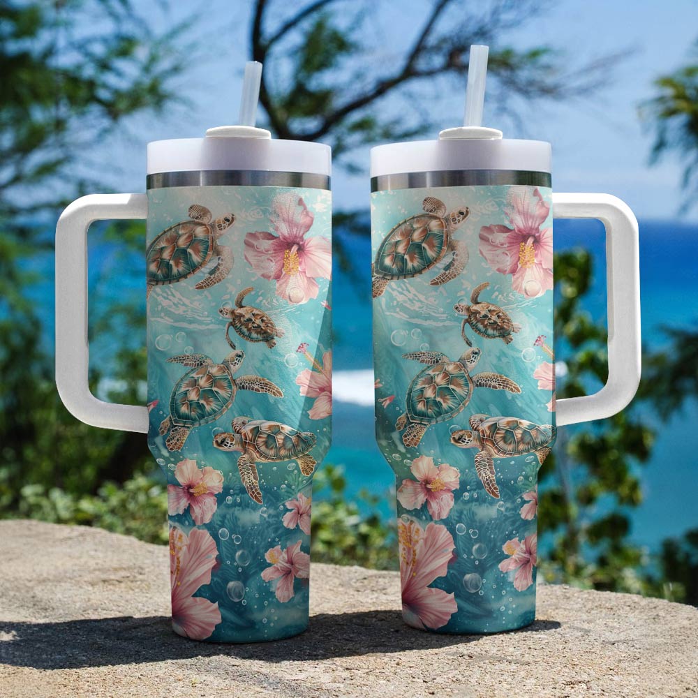 Shineful Tumbler Turtle Summer