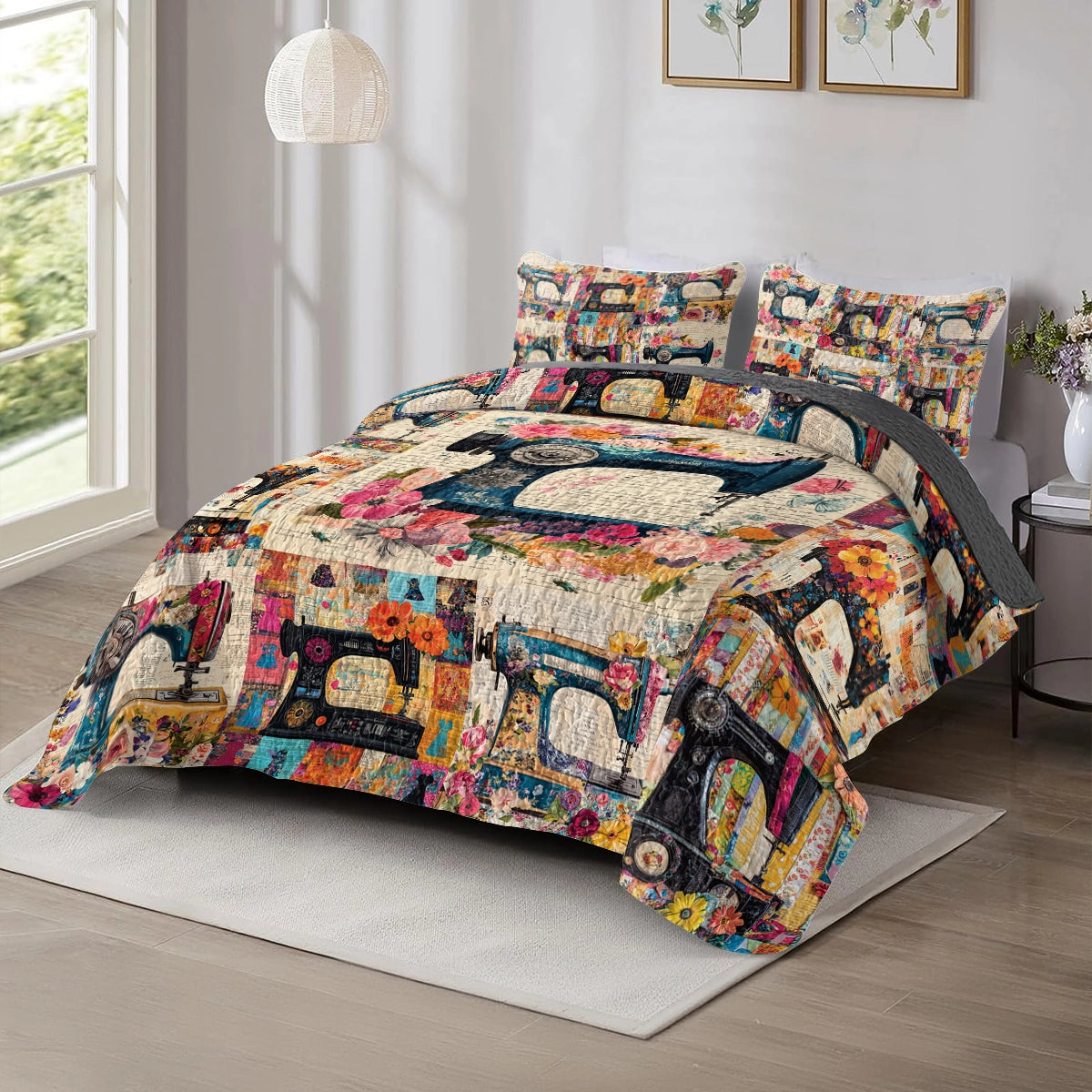 Shineful All Season Quilt 3-Piece Set  Sewing Delight