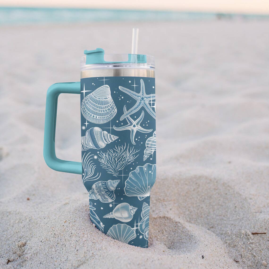 Shineful Tumbler SeaShell Ocean